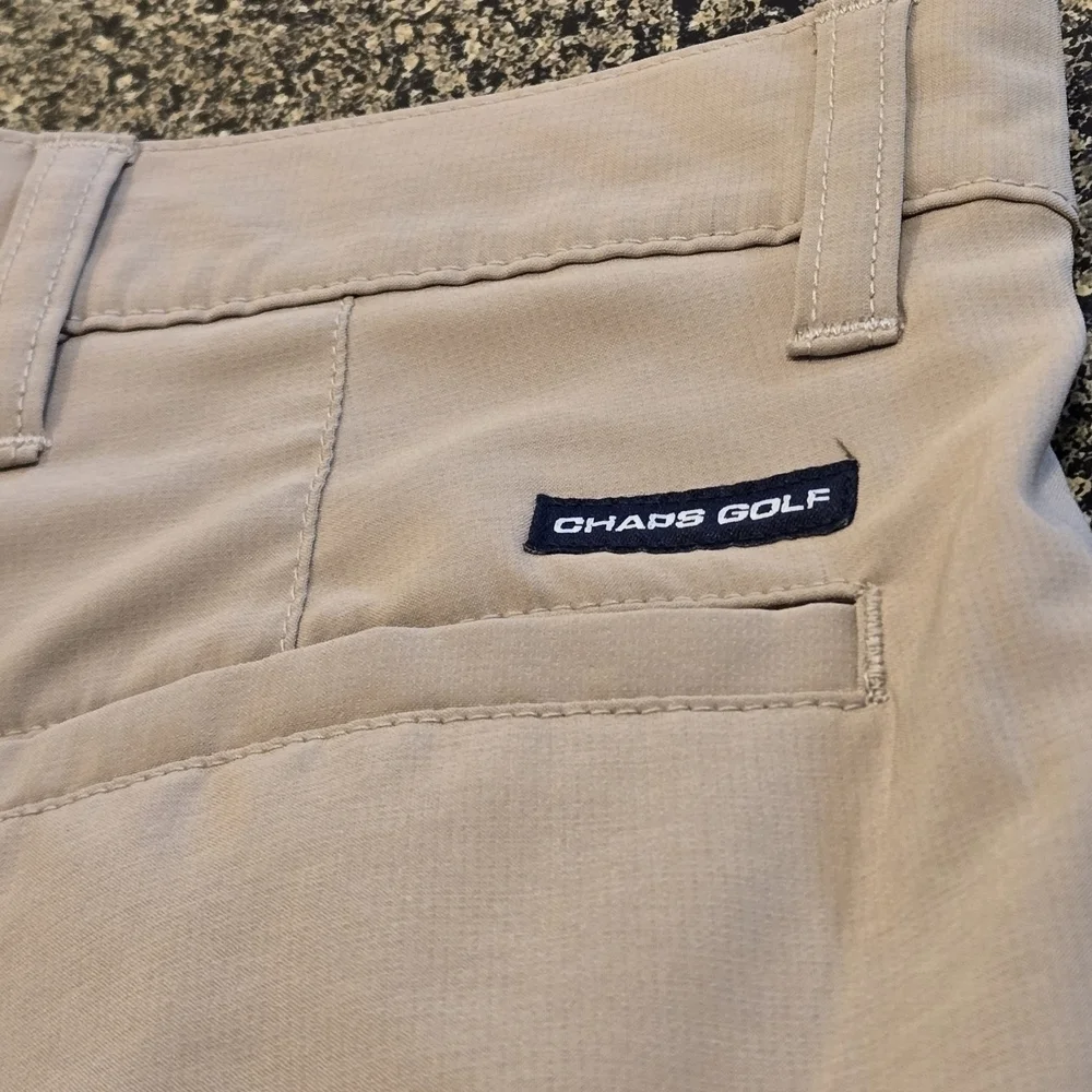 Chaps Golf 78 Men's 30 Tan Beige 9